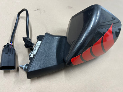 2015-2023 Ford Mustang GT LH Driver Side Mirror Dark Charcoal "J7"