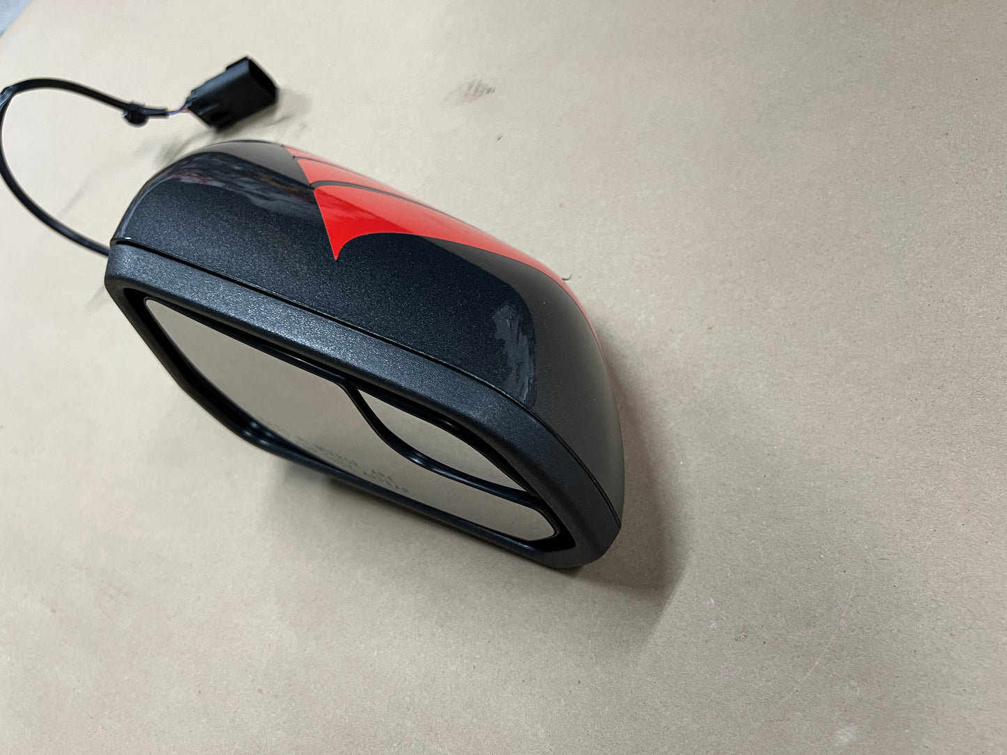 2015-2023 Ford Mustang GT RH Passenger Side Mirror Dark Charcoal "J7"