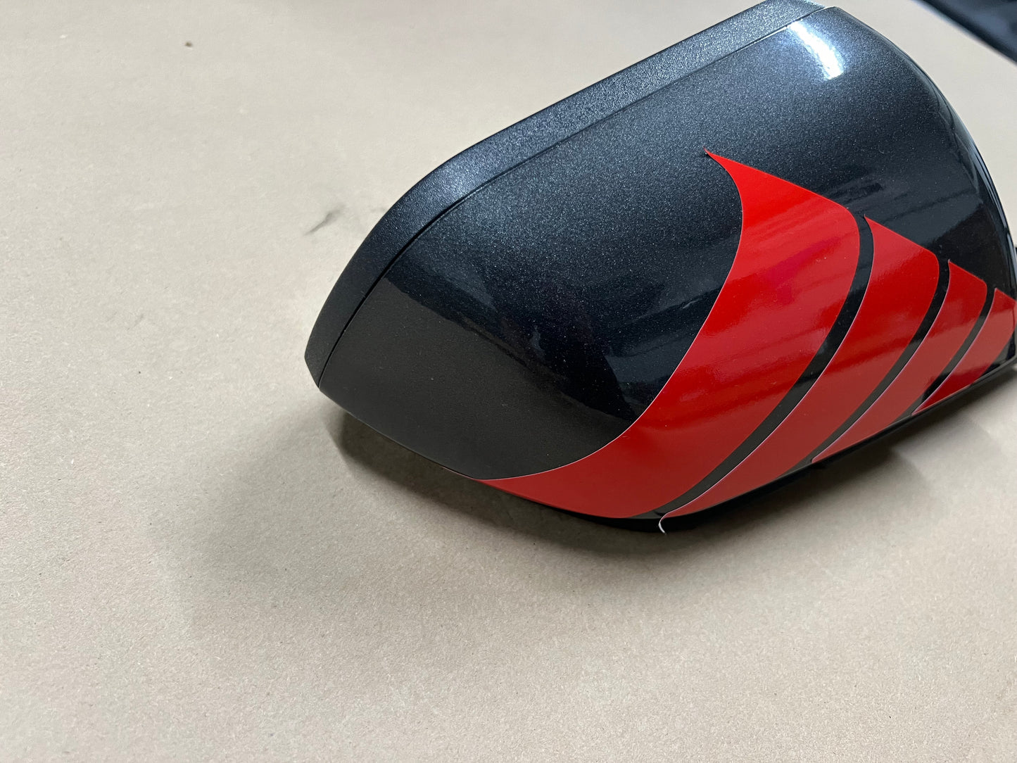 2015-2023 Ford Mustang GT RH Passenger Side Mirror Dark Charcoal "J7"