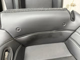 2019-2020 Ford Mustang GT Bullitt Coupe Rear Seats Black Leather "Green Stitch"