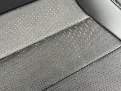 2019-2020 Ford Mustang GT Bullitt Coupe Rear Seats Black Leather "Green Stitch"
