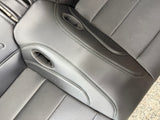 2019-2020 Ford Mustang GT Bullitt Coupe Rear Seats Black Leather "Green Stitch"