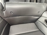 2019-2020 Ford Mustang GT Bullitt Coupe Rear Seats Black Leather "Green Stitch"