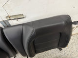 2019-2020 Ford Mustang GT Bullitt Coupe Rear Seats Black Leather "Green Stitch"