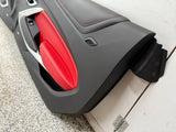 2016-2024 Chevrolet Camaro SS Coupe RH LH Pair Door Panels Black/Red Leather