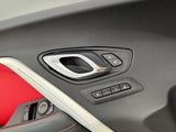 2016-2024 Chevrolet Camaro SS Coupe RH LH Pair Door Panels Black/Red Leather