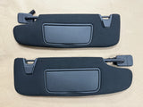 2015-2023 Ford Mustang GT Coupe Sun Visors Pair "Home link"