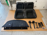 2020-2022 Mustang GT500 Rear Upper Lower Seats Black Suede Accents Hardware Belt