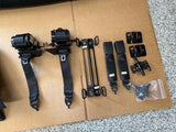 2020-2022 Mustang GT500 Rear Upper Lower Seats Black Suede Accents Hardware Belt