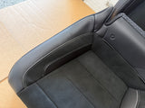 2020-2022 Mustang GT500 Rear Upper Lower Seats Black Suede Accents Hardware Belt