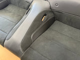 2020-2022 Mustang GT500 Rear Upper Lower Seats Black Suede Accents Hardware Belt