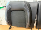 2020-2022 Mustang GT500 Rear Upper Lower Seats Black Suede Accents Hardware Belt