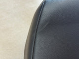 2018-2023 Ford Mustang LH Driver Seat Headrest "White/Grey Stitch"