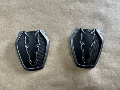 2024-2026 Mustang Dark Horse Pair Fender Emblems (2) Used
