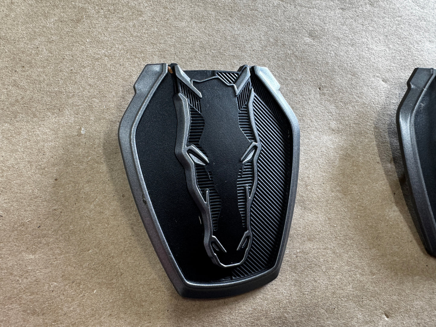 2024-2026 Mustang Dark Horse Pair Fender Emblems (2) Used