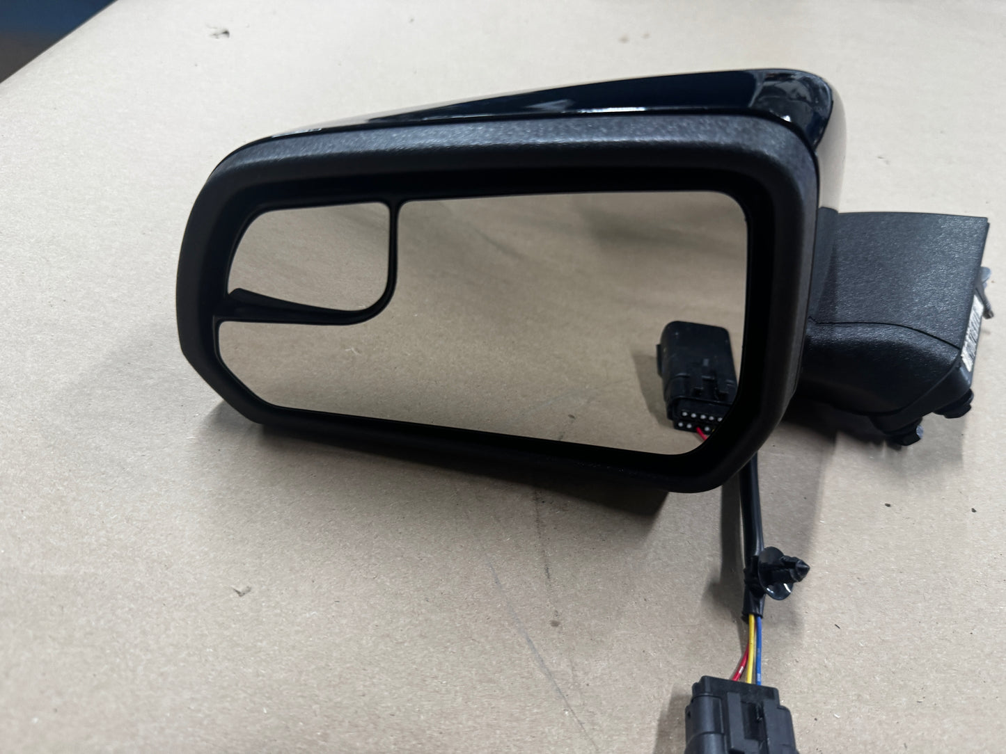 2015-2023 Ford Mustang GT LH Driver Side Mirror "Black" - OEM