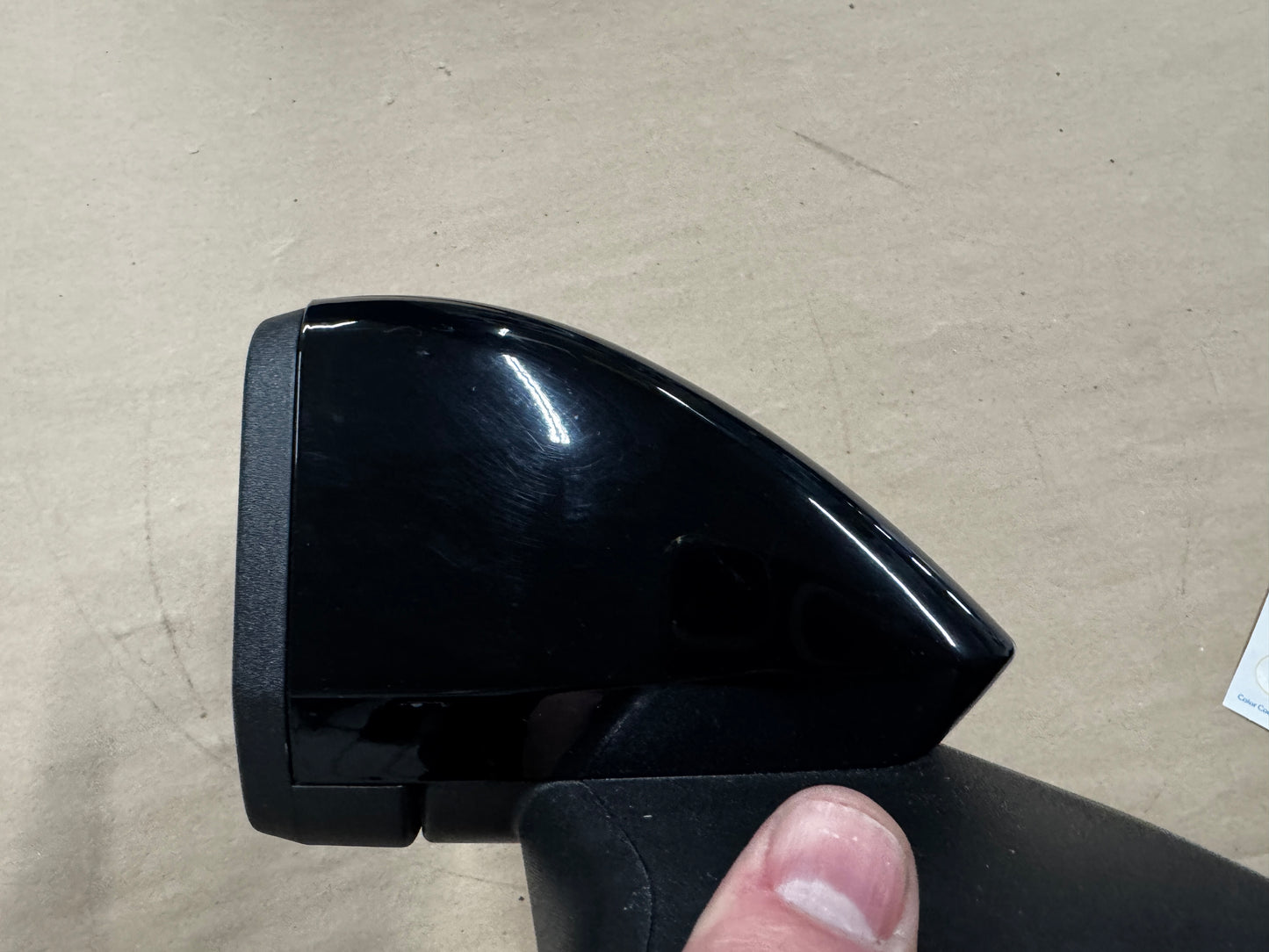 2015-2023 Ford Mustang GT LH Driver Side Mirror "Black" - OEM