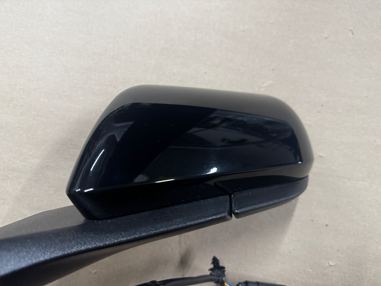 2015-2023 Ford Mustang GT LH Driver Side Mirror "Black" - OEM
