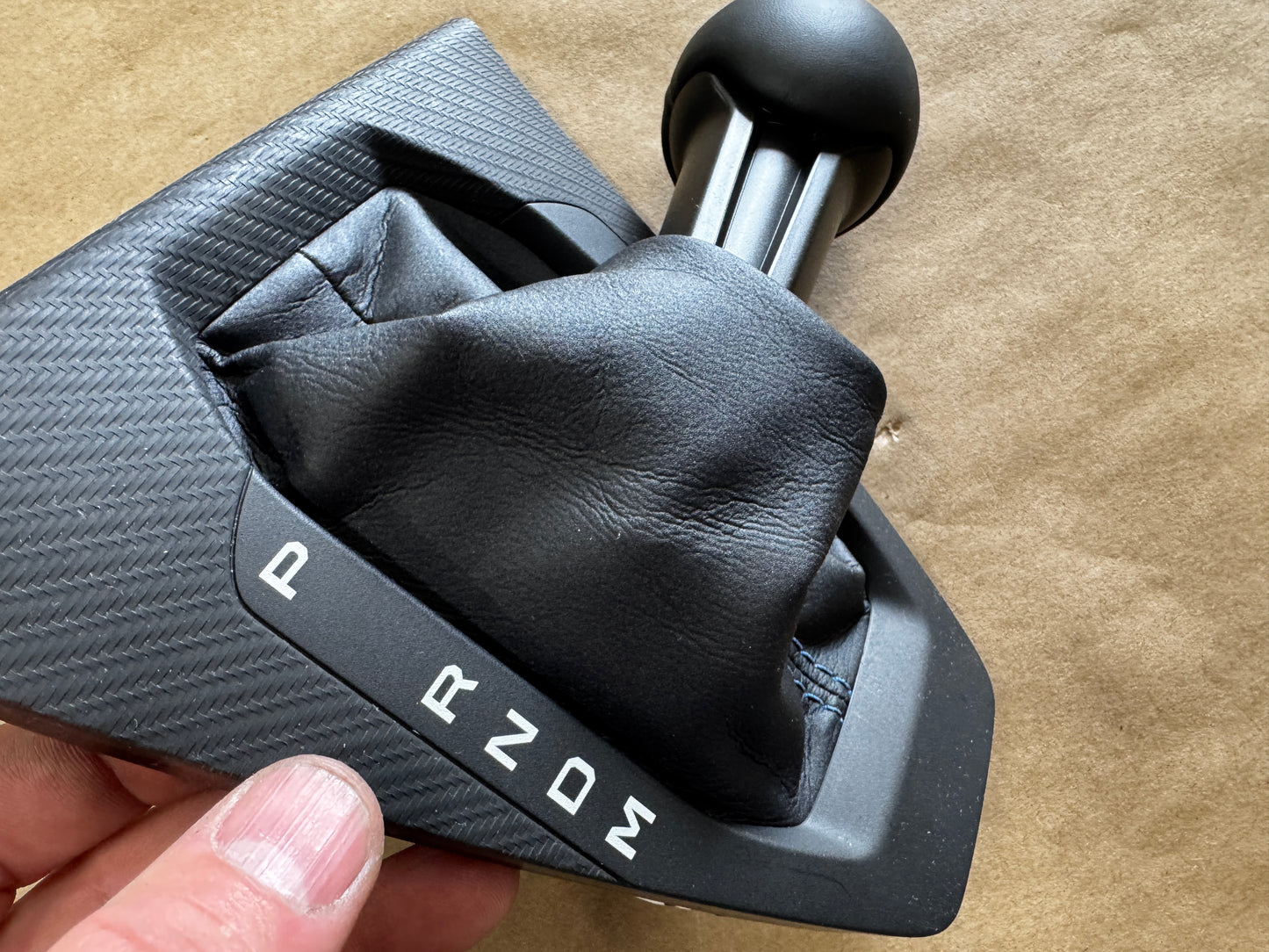2024-2026 Ford Mustang Dark Horse 10R80 Automatic Shifter Trim Boot Knob