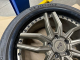2015-2023 Mustang GT Niche Methos 20x9 20x10 Wheels Michelin Pilot Nitto NT555