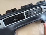 2010-2015 Chevrolet Camaro SS Leather Dash Trim Air Vents "Orange Stitching"