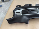 2010-2015 Chevrolet Camaro SS Leather Dash Trim Air Vents "Orange Stitching"