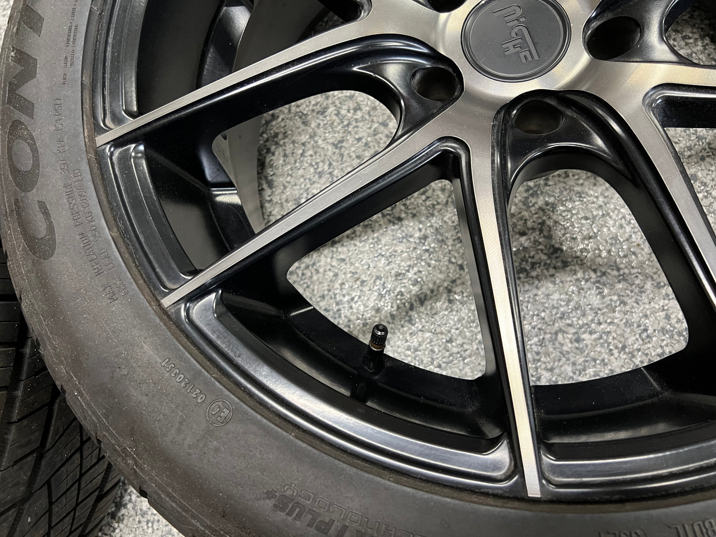 2010-2015 Chevrolet Camaro Niche Machined Black Wheels Set of 4 20x8.5" 20x10"