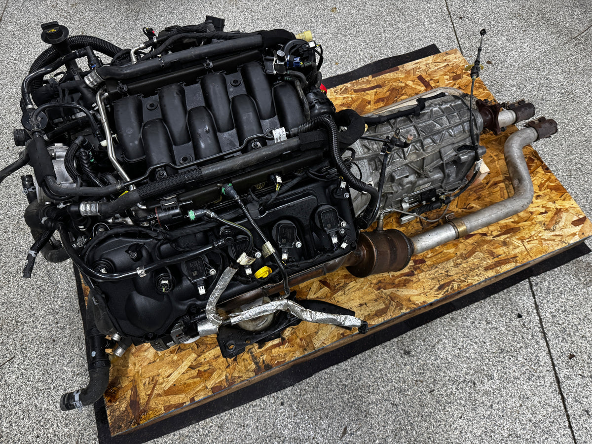 2021 Mustang 5.0 Coyote Gen 3 Engine Drivetrain 10R80 Automatic Auto ...