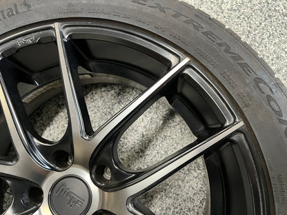 2010-2015 Chevrolet Camaro Niche Machined Black Wheels Set of 4 20x8.5" 20x10"