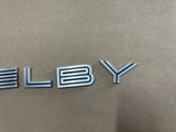 2007-2014 Ford Mustang Shelby GT500 Decklid Shelby Trunk Letters Emblems