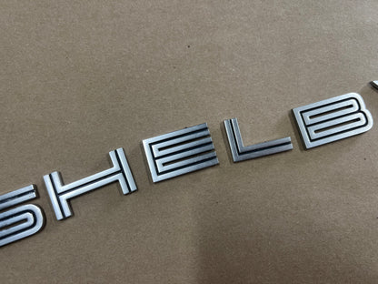 2007-2014 Ford Mustang Shelby GT500 Decklid Shelby Trunk Letters Emblems