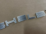 2007-2014 Ford Mustang Shelby GT500 Decklid Shelby Trunk Letters Emblems