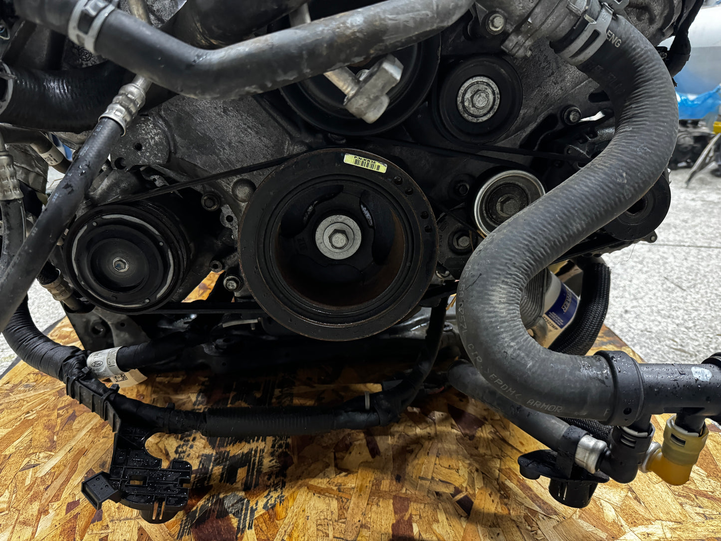 2021 Mustang 5.0 Coyote Gen 3 Engine Drivetrain 10R80 Automatic Auto