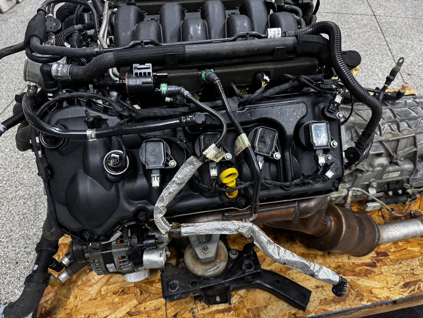 2021 Mustang 5.0 Coyote Gen 3 Engine Drivetrain 10R80 Automatic Auto