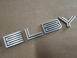 2007-2014 Ford Mustang Shelby GT500 Decklid Shelby Trunk Letters Emblems