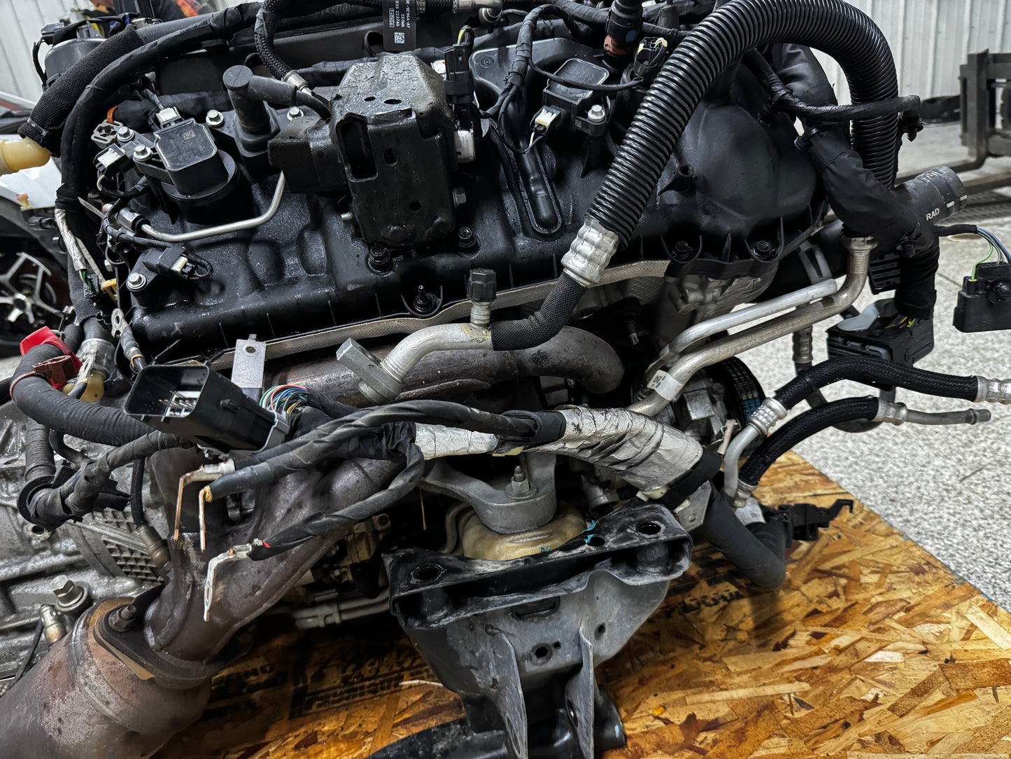 2021 Mustang 5.0 Coyote Gen 3 Engine Drivetrain 10R80 Automatic Auto
