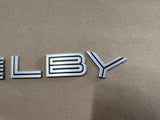 2007-2014 Ford Mustang Shelby GT500 Decklid Shelby Trunk Letters Emblems