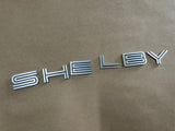 2007-2014 Ford Mustang Shelby GT500 Decklid Shelby Trunk Letters Emblems