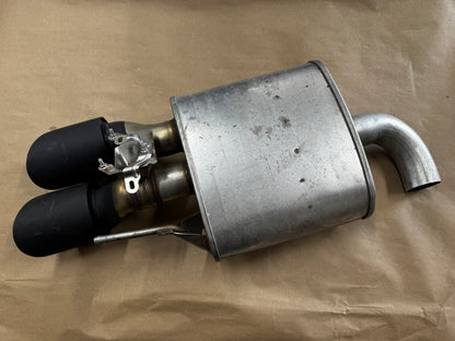 2024-2026 Mustang Dark Horse LH Driver side Active Exhaust Muffler Quad Tip
