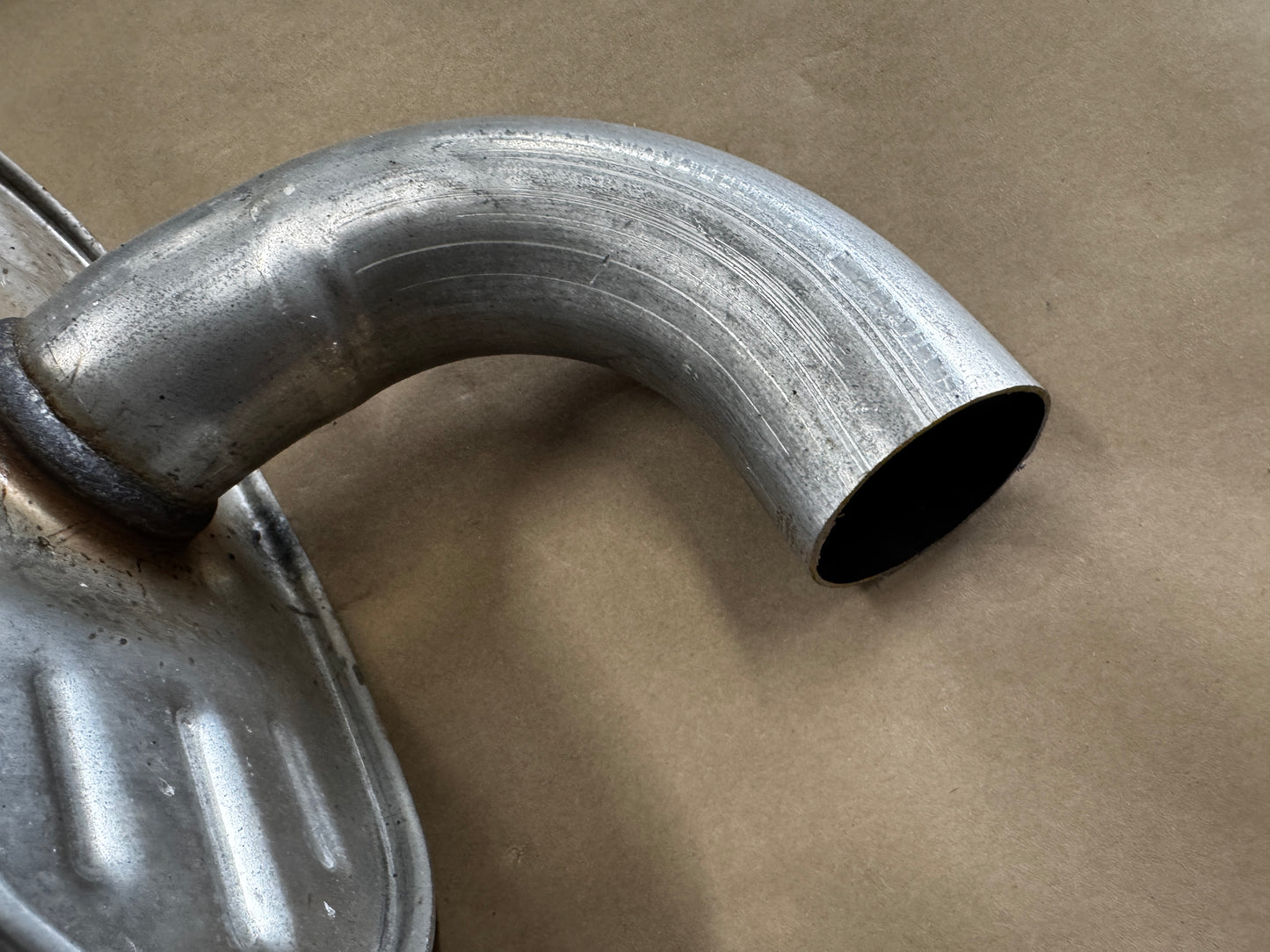 2024-2026 Mustang Dark Horse LH Driver side Active Exhaust Muffler Quad Tip