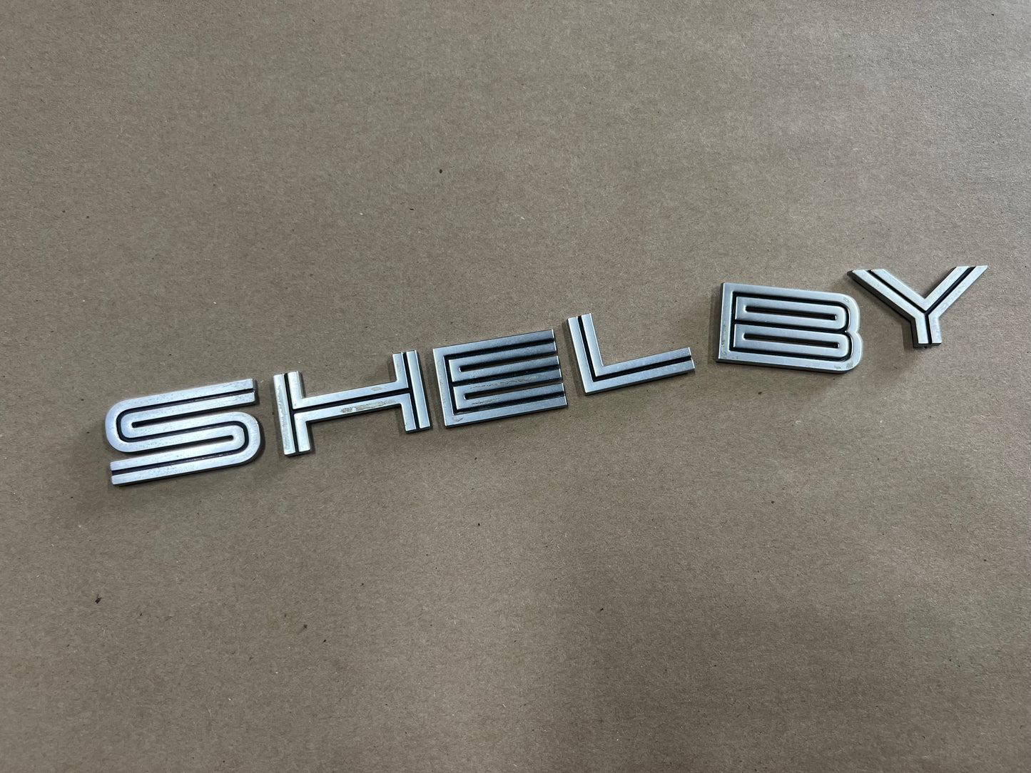 2007-2014 Ford Mustang Shelby GT500 Decklid Shelby Trunk Letters Emblems