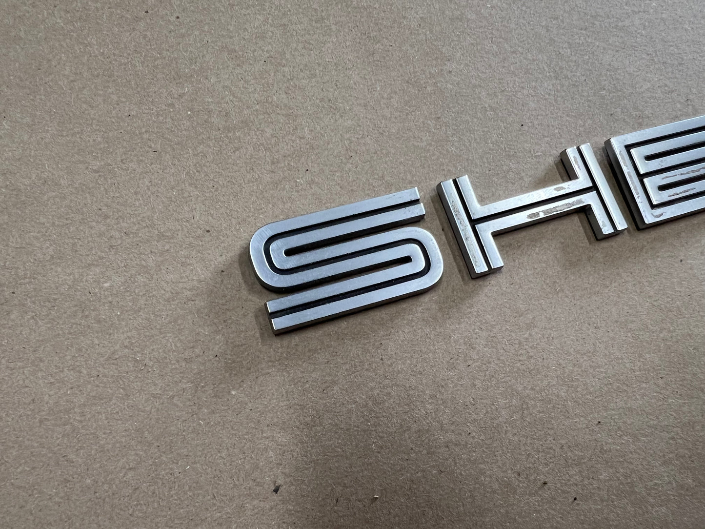 2007-2014 Ford Mustang Shelby GT500 Decklid Shelby Trunk Letters Emblems