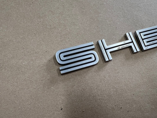 2007-2014 Ford Mustang Shelby GT500 Decklid Shelby Trunk Letters Emblems