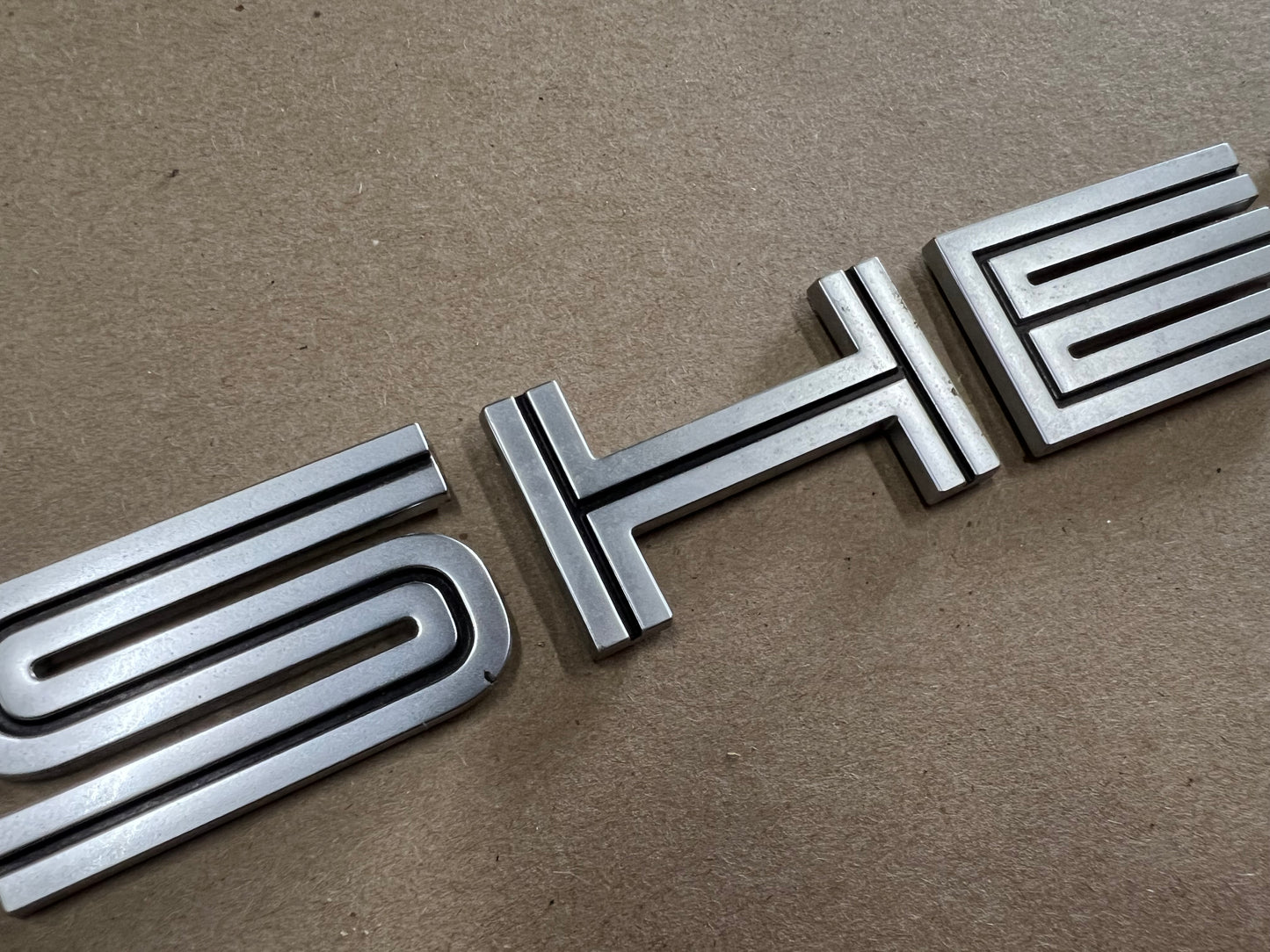 2007-2014 Ford Mustang Shelby GT500 Decklid Shelby Trunk Letters Emblems