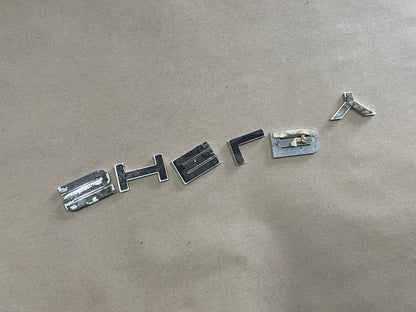 2007-2014 Ford Mustang Shelby GT500 Decklid Shelby Trunk Letters Emblems