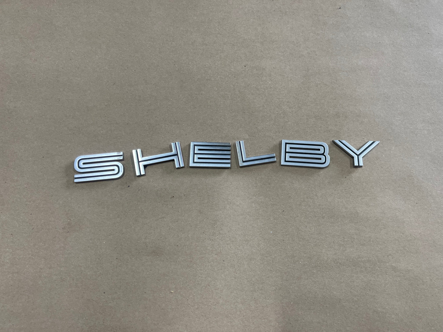 2007-2014 Ford Mustang Shelby GT500 Decklid Shelby Trunk Letters Emblems