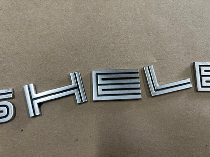 2007-2014 Ford Mustang Shelby GT500 Decklid Shelby Trunk Letters Emblems
