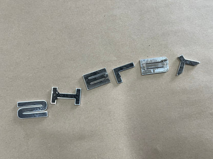 2007-2014 Ford Mustang Shelby GT500 Decklid Shelby Trunk Letters Emblems
