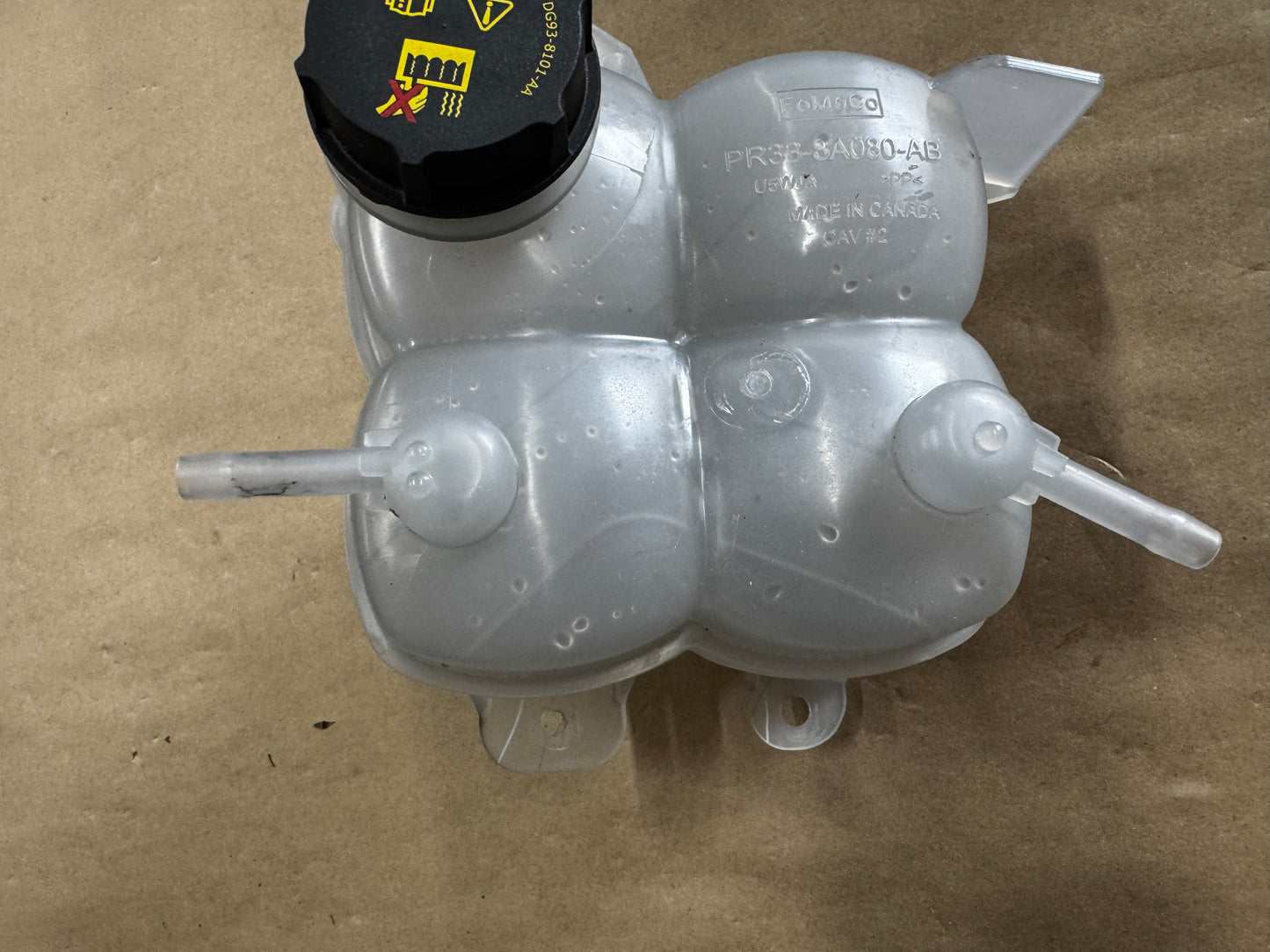 2024-2026 Ford Mustang GT Coyote 5.0L V8 Coolant Overflow Tank