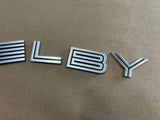 2007-2014 Ford Mustang Shelby GT500 Decklid Shelby Trunk Letters Emblems